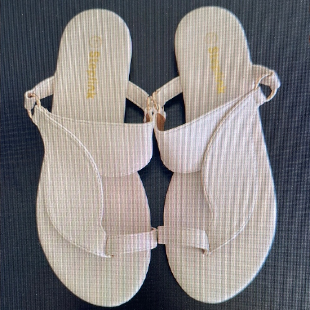 Women's Cream Sandals